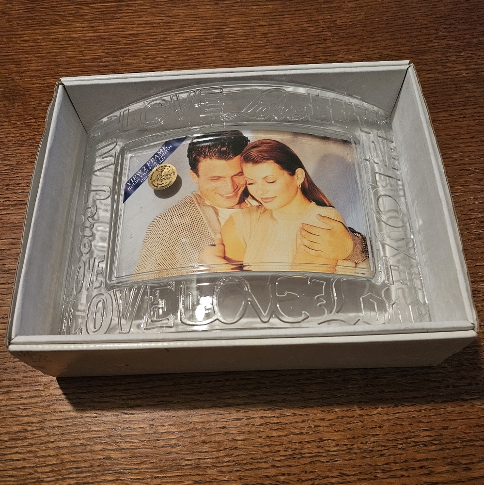 NWT Cristal d'Arques of France Genuine Lead Crystal Frame